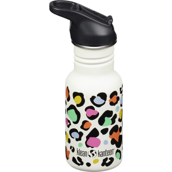 klean kanteen Kid Classic 355 ml Flip Seal Sport Cap - Trinkflasche leopard print - Bild 2 klean kanteen Kid Classic 355 ml Flip Seal Sport Cap - Trinkflasche leopard print - Bild 2