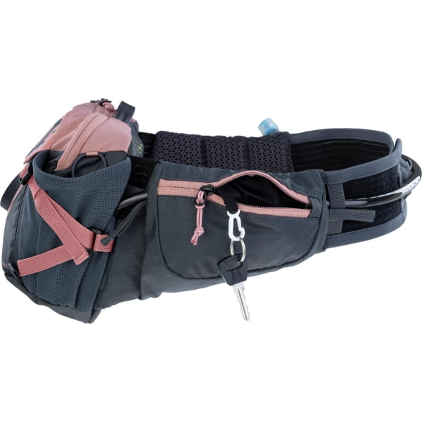 EVOC Hip Pack Pro 3 + 1,5 L Bladder - Gürteltasche dusty pink-carbon grey - Bild 23