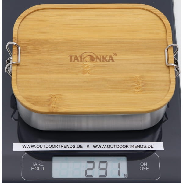 Tatonka Lunch Box I Bamboo 800 ml - Edelstahl-Proviantdose stainless - Bild 4
