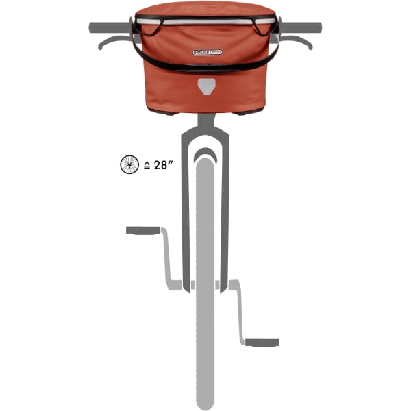 ORTLIEB Up-Town - Lenkerkorb rooibos - Bild 17