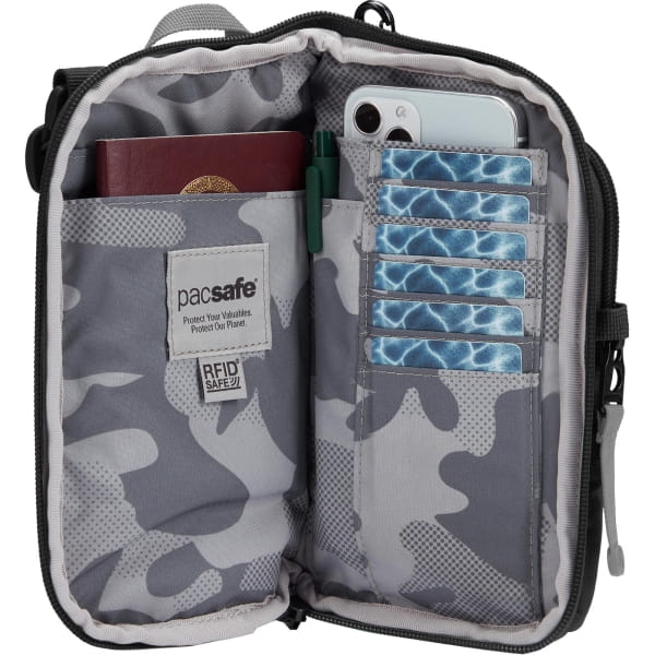 pacsafe GO Tech Crossbody - Umhängetasche jet black - Bild 4 pacsafe GO Tech Crossbody - Umhängetasche jet black - Bild 4
