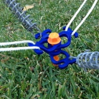 Vorschau: Peggy Peg Schraubhering Normal 20 cm mit Haken - Heringe 12er Set - Bild 5 Vorschau: Peggy Peg Schraubhering Normal 20 cm mit Haken - Heringe 12er Set - Bild 5