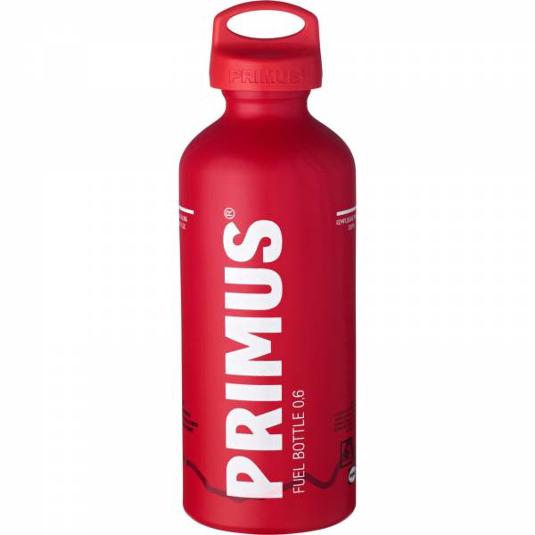 Primus 600er Brennstoffflasche mit Kindersicherung - 530 ml rot - Bild 1