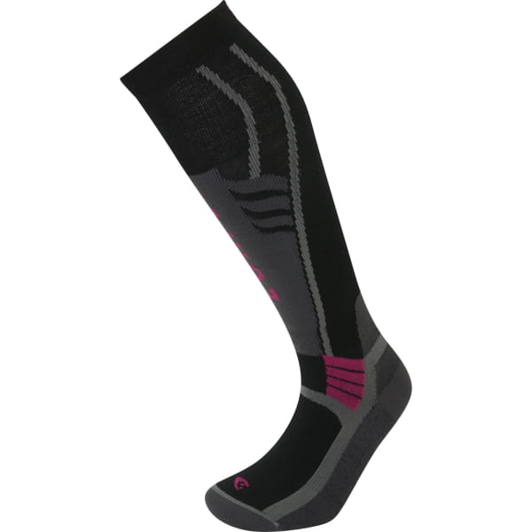 Lorpen T3 Women's Ski Superlight - Ski-Socken black-pink - Bild 1