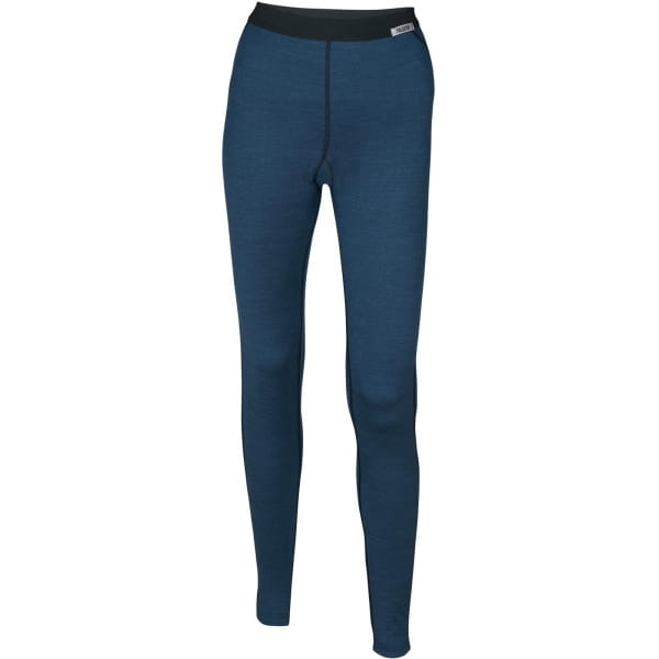 PALGERO Damen SeaCell-Merino Unterhose lang blau meliert - Bild 1