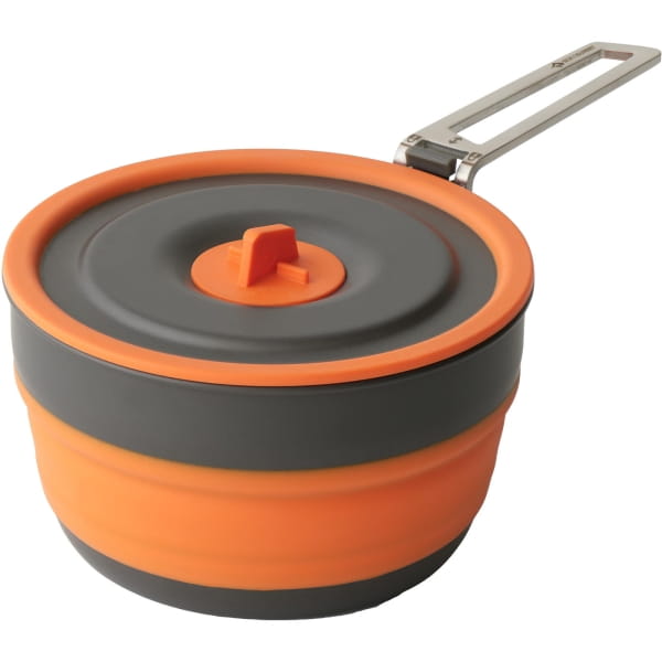 Sea to Summit Frontier UL Collapsible One Pot Cook Set 3-teilig - Kochset blue-orange - Bild 6