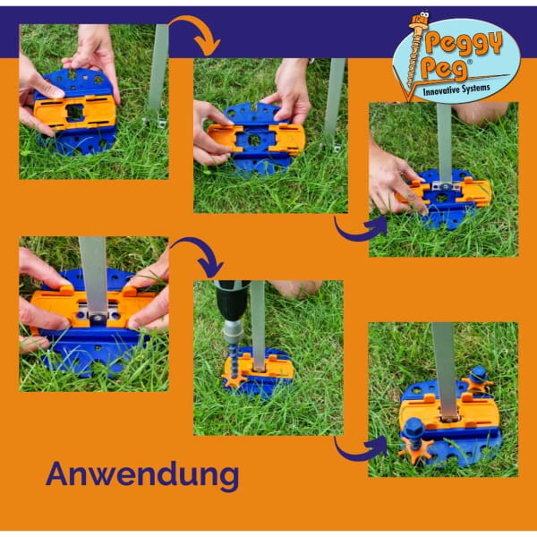 Peggy Peg Fix&Go Anker Platte 2.0 - Verankerung - Bild 7 Peggy Peg Fix&Go Anker Platte 2.0 - Verankerung - Bild 7