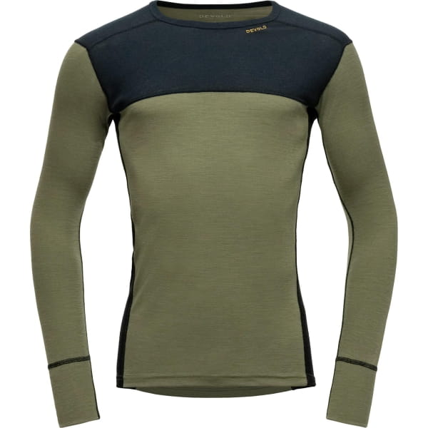 DEVOLD Lauparen Merino 190 Shirt Man - Funktionsshirt ink-lichen-black - Bild 2