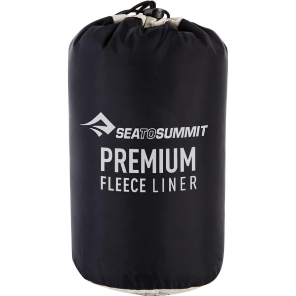 Sea to Summit Premium Fleece Liner - Innenschlafsack black - Bild 4