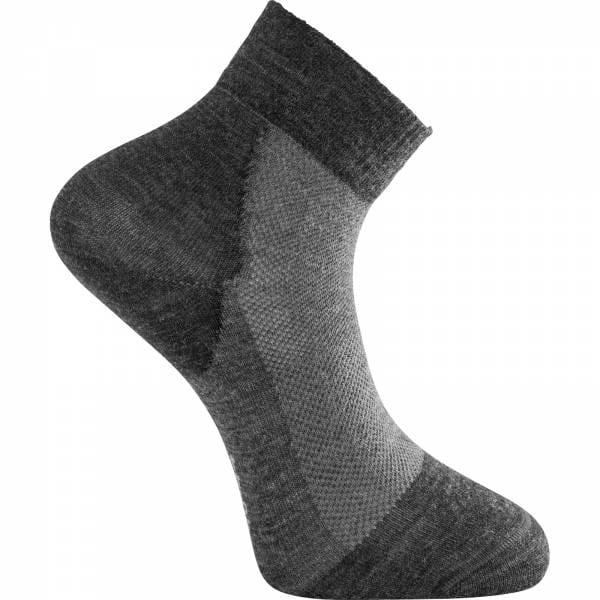 Woolpower Socks Skilled Liner Short - kurze Socken dark grey-grey - Bild 1