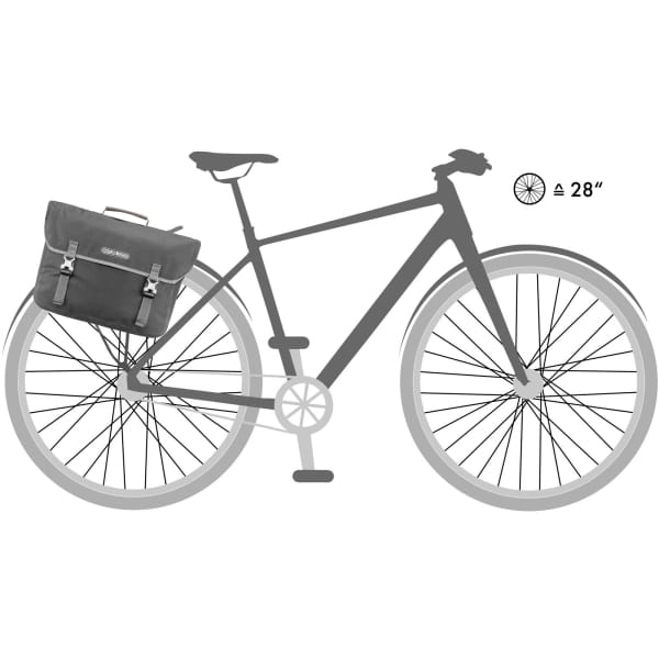 ORTLIEB Commuter-Bag Urban QL3.1 - Fahrrad-Aktentasche pepper - Bild 5