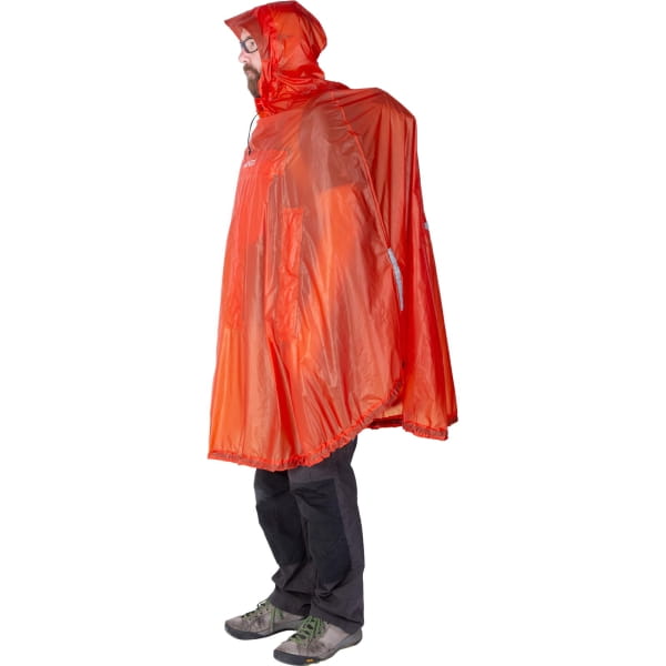 EXPED Bike + Hike Poncho UL - Regenponcho dark lava - Bild 3