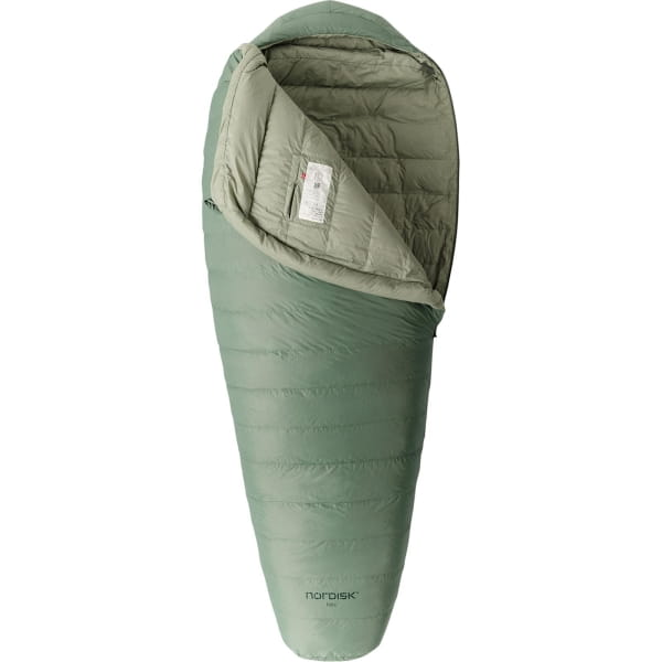 Nordisk Ides -5° Wide Mummy - Daunenschlafsack hedge green - Bild 2