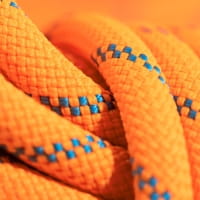 Vorschau: Mammut 8.7 Alpine Sender Dry Rope - drei Normen Seil vibrant orange-ocean - Bild 2