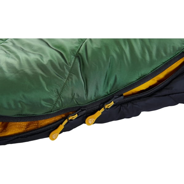 Nordisk Gormsson -2° Egg - 3-Jahreszeiten-Schlafsack artichoke green-mustard yellow-black - Bild 10