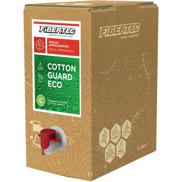 FIBERTEC Cotton Guard Eco Bag in Box 3 Liter - Baumwollimprägnierung - Bild 1