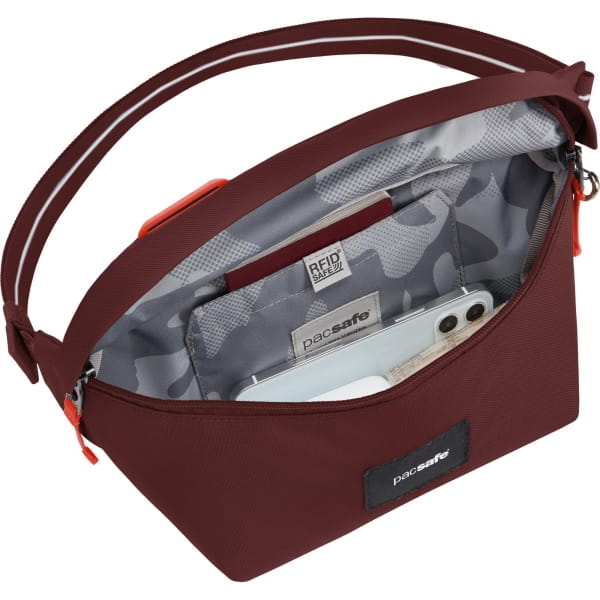pacsafe GO Sling - Gürteltasche garnet red - Bild 23 pacsafe GO Sling - Gürteltasche garnet red - Bild 23
