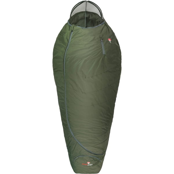 Grüezi Bag Biopod Wolle Survival Ice XXL Wide - Wollschlafsack greenery - Bild 1 Grüezi Bag Biopod Wolle Survival Ice XXL Wide - Wollschlafsack greenery - Bild 1