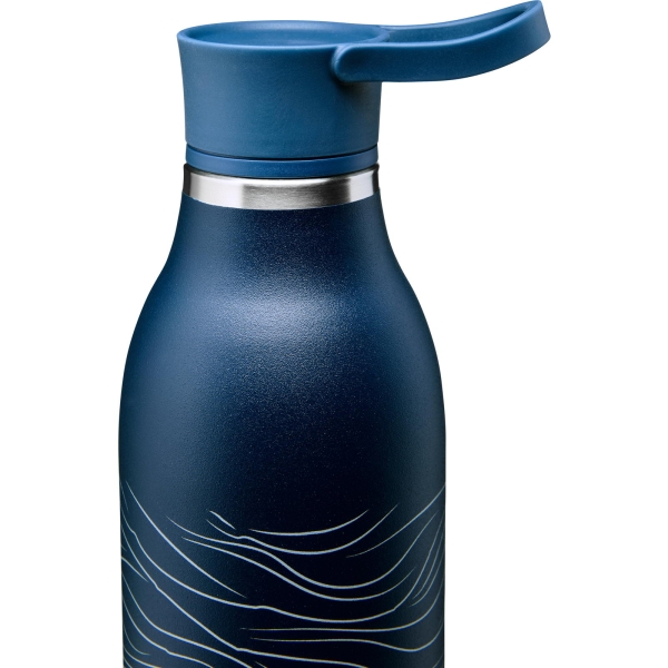 aladdin CityLoop Thermavac 600 ml - Thermo-Trinkflasche navy-blau print - Bild 44