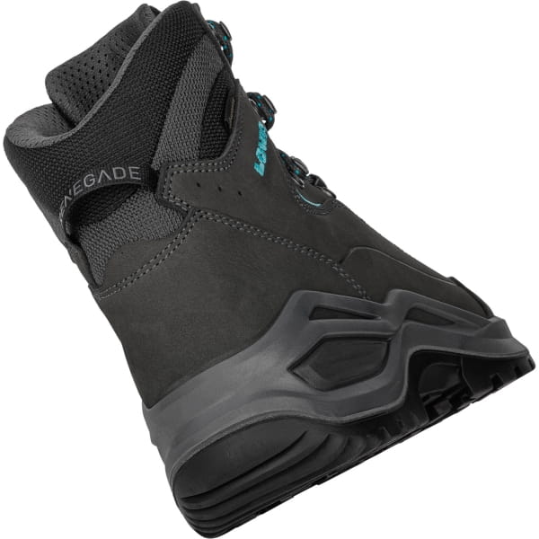 Lowa Women's Renegade EVO GTX MID Wide - Wanderschuhe asphalt-turquoise - Bild 4