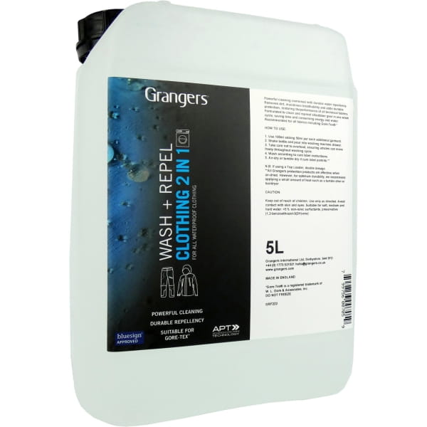 Grangers 2in1 Wash & Repel - Waschen und Imprägnieren - 5 Liter - Bild 1 Grangers 2in1 Wash & Repel - Waschen und Imprägnieren - 5 Liter - Bild 1