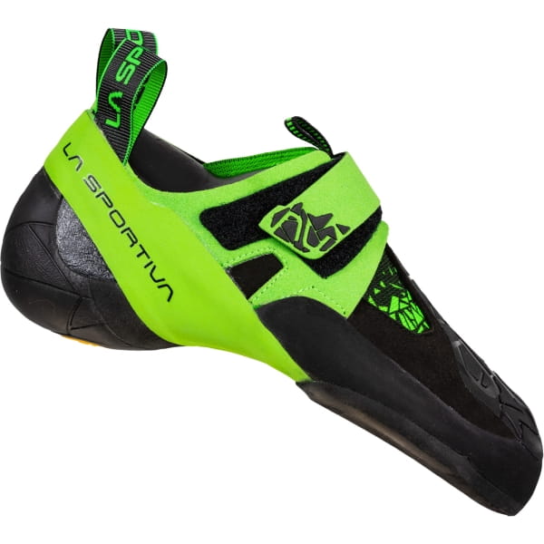 La Sportiva Skwama Vegan - Kletterschuhe black-flash green - Bild 2