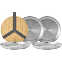 black+blum Stainless Steel Plate Set - Teller-Set