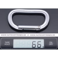 Vorschau: C.A.M.P. Oval XL - Schnappkarabiner titanium - Bild 3