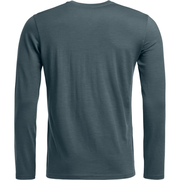 Ortovox Men's 185 Rock'n'Wool Long Sleeve - Funktionsshirt dark arctic grey - Bild 4