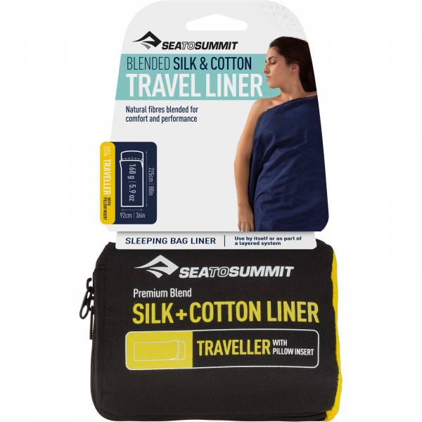 Sea to Summit Silk Cotton Travel Liner - Bild 1