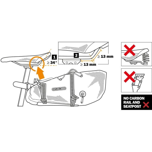ORTLIEB Seat-Pack QR 13L - Sattelstützentasche - Bild 17