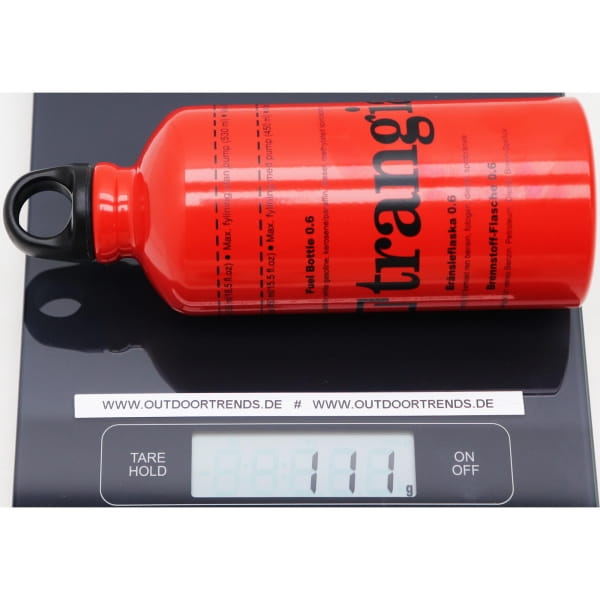 Trangia Brennstoffflasche 0,6 L Multifuel X2 rot - Bild 2