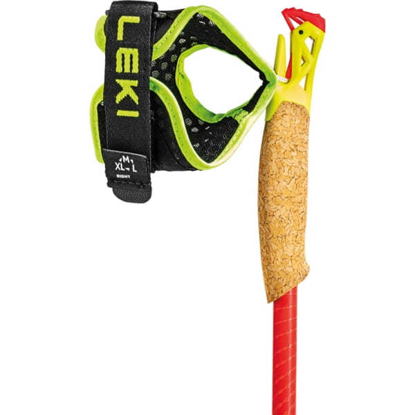 LEKI Ultratrail FX.One Superlite - Trail Running Stöcke bright red-neonyellow-naturlcarbon - Bild 3