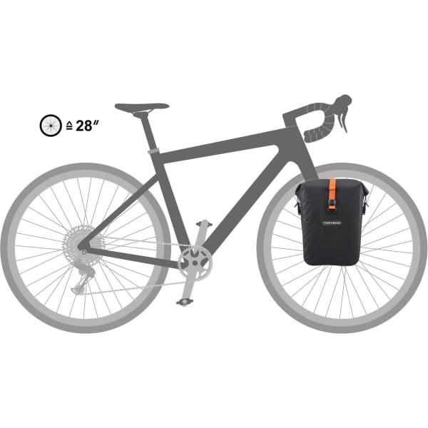 ORTLIEB Gravel-Pack QL2.2 - Gepäckträgertaschen black matt - Bild 5