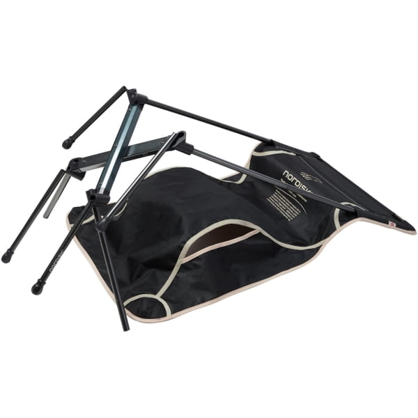 Nordisk Kongelund Lounge Chair - Faltstuhl sandshell-black - Bild 4