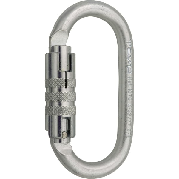 C.A.M.P. Oval Pro 2Lock - Schraubkarabiner silver - Bild 1 C.A.M.P. Oval Pro 2Lock - Schraubkarabiner silver - Bild 1
