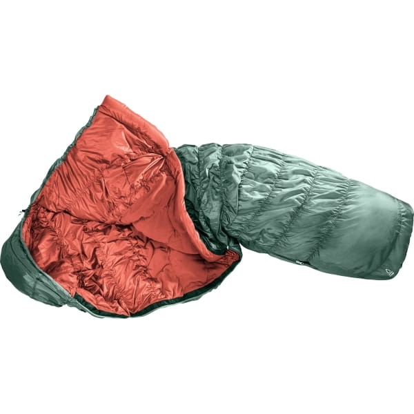 deuter Exosphere +4° SL - Sommerschlafsack für Damen sage-redwood - Bild 2