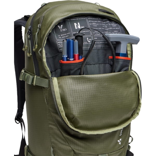 VAUDE Monviso 26  - Skitourenrucksack khaki - Bild 18