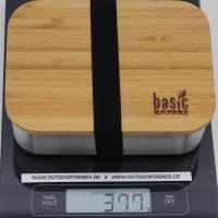 Vorschau: Basic Nature Bamboo Lunchbox 1,2 L - Edelstahl-Proviantdose stainless - Bild 2 Vorschau: Basic Nature Bamboo Lunchbox 1,2 L - Edelstahl-Proviantdose stainless - Bild 2