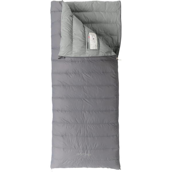Nordisk Freja +10° Blanket - Daunen-Schlafsack silver filigree grey - Bild 2