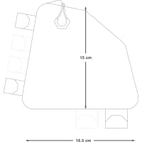 Vorschau: Apidura Backcountry Rear Top Tube Pack 1,0 L - Oberrohrtasche - Bild 3