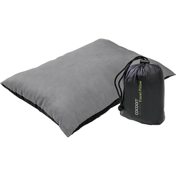 COCOON Synthetic Pillow SPM Large - Reisekissen smoke grey-charcoal - Bild 1