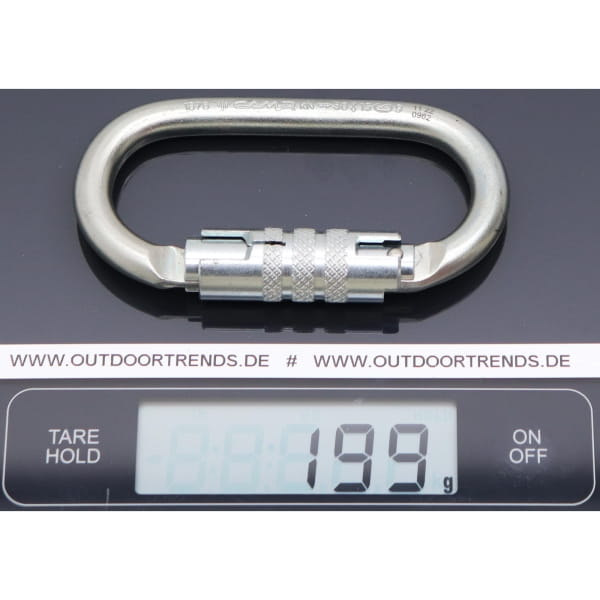 C.A.M.P. Oval Pro 2Lock - Schraubkarabiner silver - Bild 3