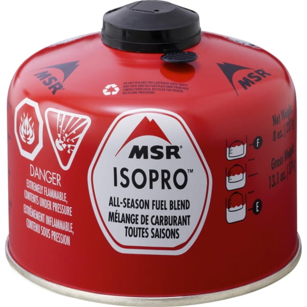 MSR ISOPRO - Gaskartusche 227 g - Bild 2 MSR ISOPRO - Gaskartusche 227 g - Bild 2