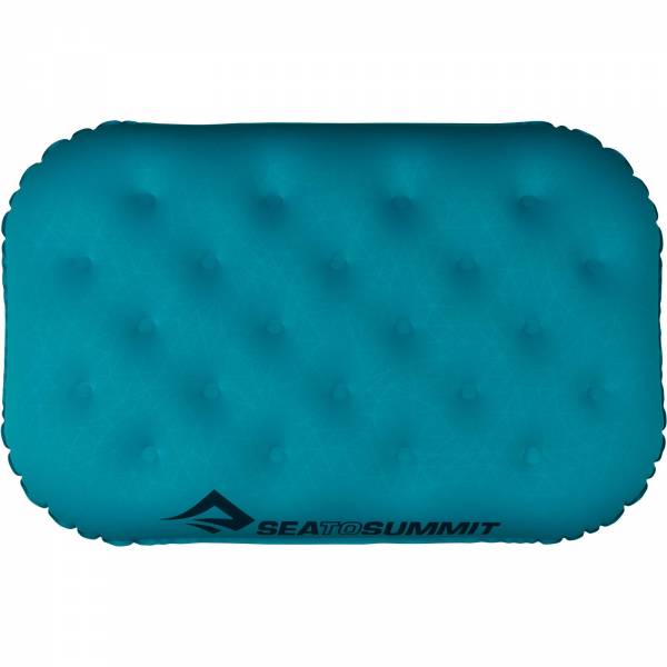 Sea to Summit Aeros Pillow Ultralight Deluxe - Kopfkissen aqua - Bild 2