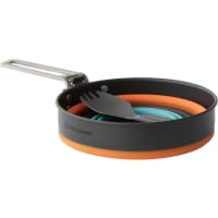 Vorschau: Sea to Summit Frontier UL Collapsible One Pot Cook Set 3-teilig - Kochset blue-orange - Bild 4