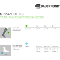 Vorschau: Bauerfeind Sports Outdoor Merino Compression Socks Women - Wandersocken stone grey - Bild 2