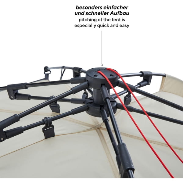 UQUIP Speedy - Strandzelt sand - Bild 11