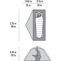 Vorschau: MSR Elixir 1 - Ein-Personen-Zelt green - Bild 3