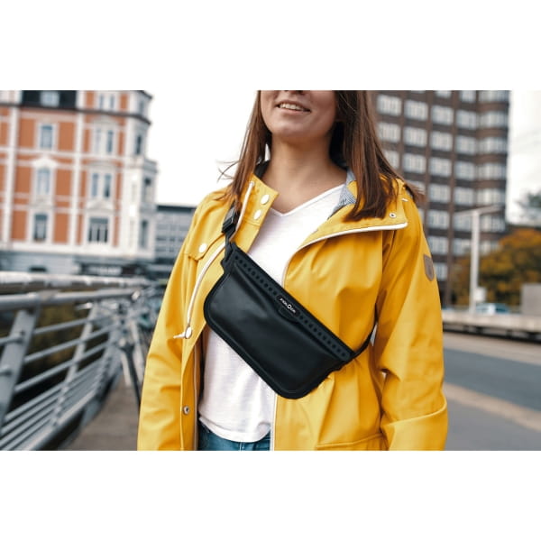 FIDLOCK HERMETIC sling bag - wasserdichte Umhängetasche black - Bild 6